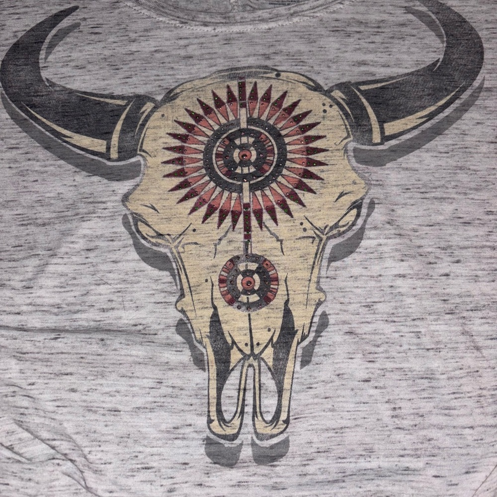 Wrangler Gray Graphic T-Shirt